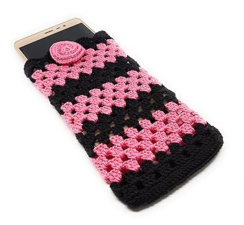 mobile pouch crochet