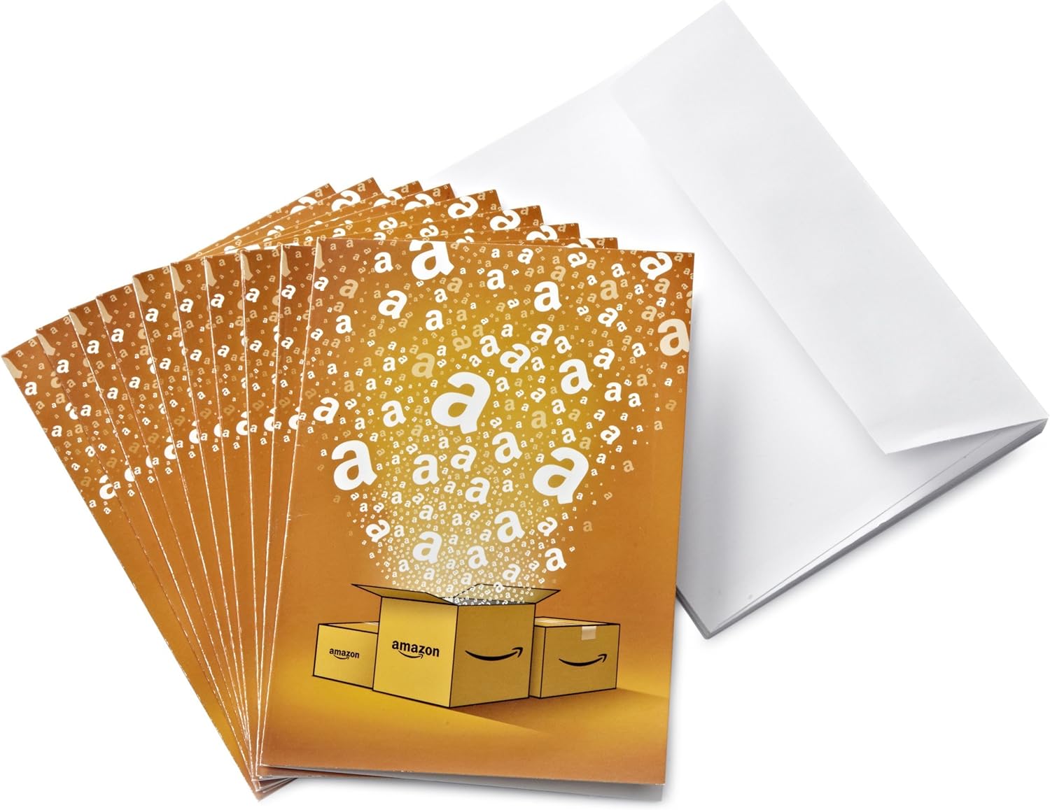 Amazon.co.uk £15 Gift Cards 10Pack Greeting Cards (Amazon Boxes