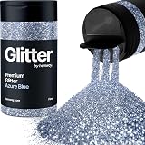 Hemway Azure Blue Glitter Shaker 130g Fine Resin Epoxy Craft Glitter