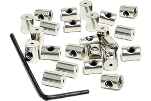 Coins For Anything, Inc Pin Locks (24) Pin Keepers - Locking Pinkeepers with Wrench - Biker Pin Locks - Veteran Owned