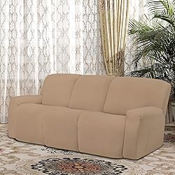 Easy-Going 8 Pieces Microfiber Stretch Sectional