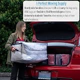VENO Heavy Duty Extra Large Storage Bag 102L Clear Set of 4 view 5