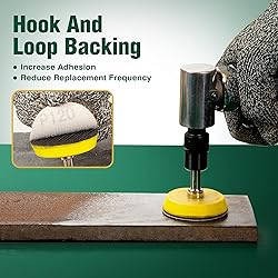S SATC 2 Inch Sanding Discs Hook and Loop 50PCS