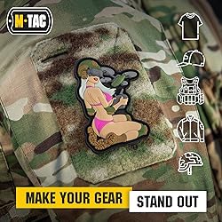 M-Tac Morale Patch Tactical Girl - PVC Tactical