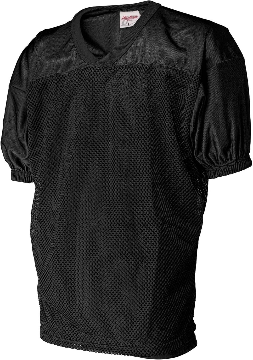 Rawlings Boys' Yfj9204 Football Jersey (Black, Small