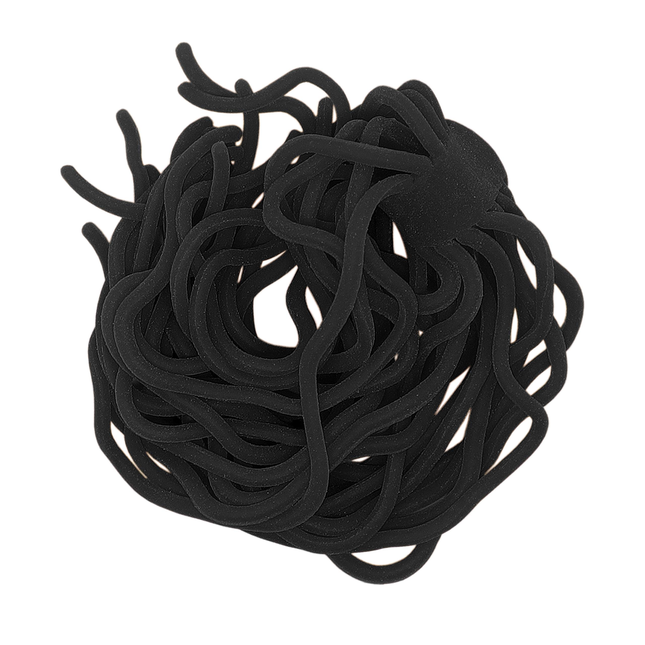 SAMS FISHING 60 Legs x Fly Tying Squirmy Worm Fishing Body 9 Squirmy Wormy (Black)