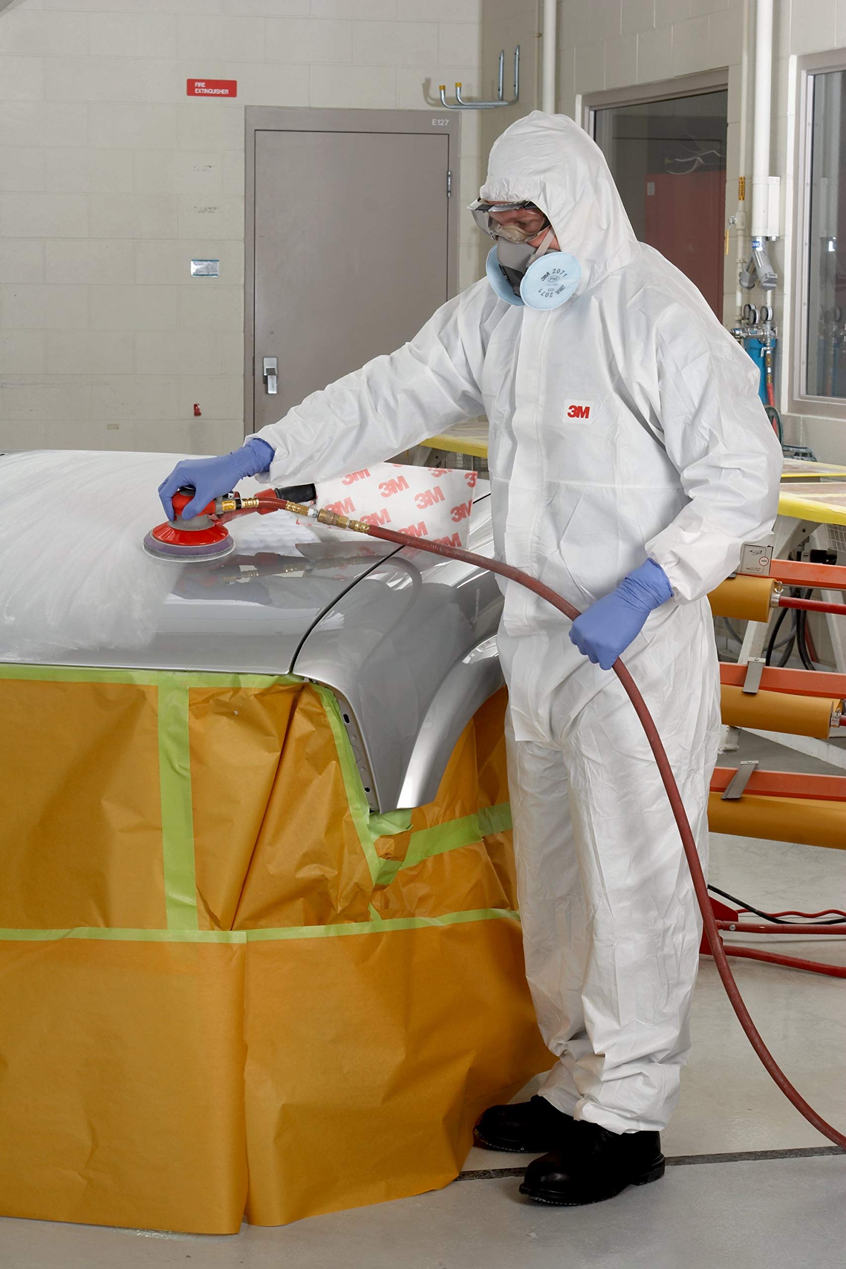 3M Disposable Protective Coverall 4510BLKXXL, 25 EA/Case Buy Online