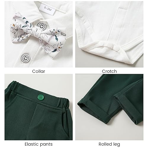 YALLET Baby Boy Clothes Suit Infant Boy Wedding Christening