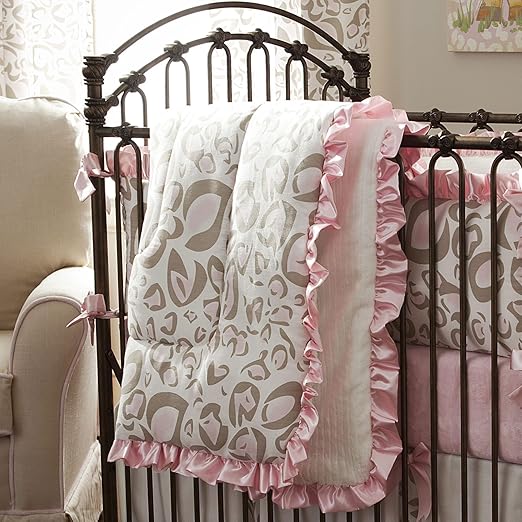 leopard crib bedding