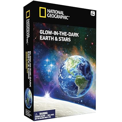 National Geographic Glow in The Dark Earth and Stars