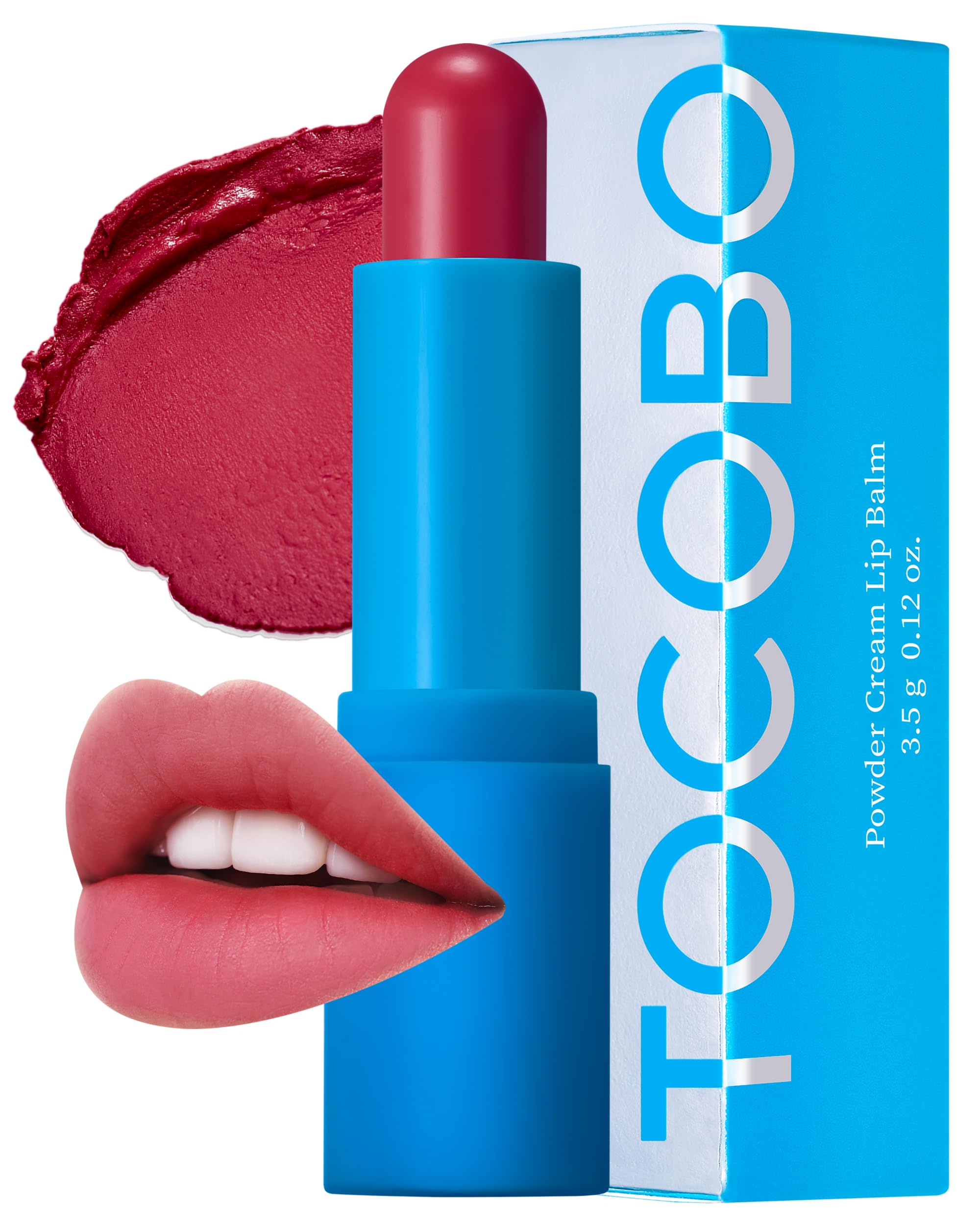 TOCOBO Powder Cream Lip Balm No.031 Rose Burn (3.5 g)