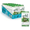 Gimme Seaweed Organic Premium Roasted Seaweed Snacks, Wasabi,12 Count Sharing Size, Keto, Vegan, Gluten-Free, Great Source of Omega3s and Iodine, Healthy On-The-Go Snack for Kids and Adults