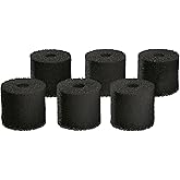 OASE Indoor Aquatics Carbon Pre-Filter Foam Set of 6 for The Biomaster, Black
