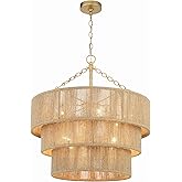 Crystorama Shyla 10 Light Soft Gold Chandelier