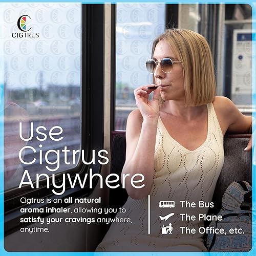 Cigtrus Quit Smoking Aid  Natural Smokeless Inhaler  Non-Electric,  Nicotine-Free & Travel-Safe  Replace The Vape  4-Flavor Variety Pack in  Saudi Arabia | Whizz Smokeless Inhalers
