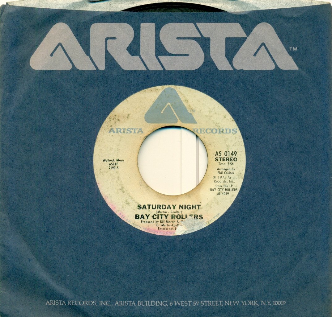 Saturday Night Bay City Rollers Cover
