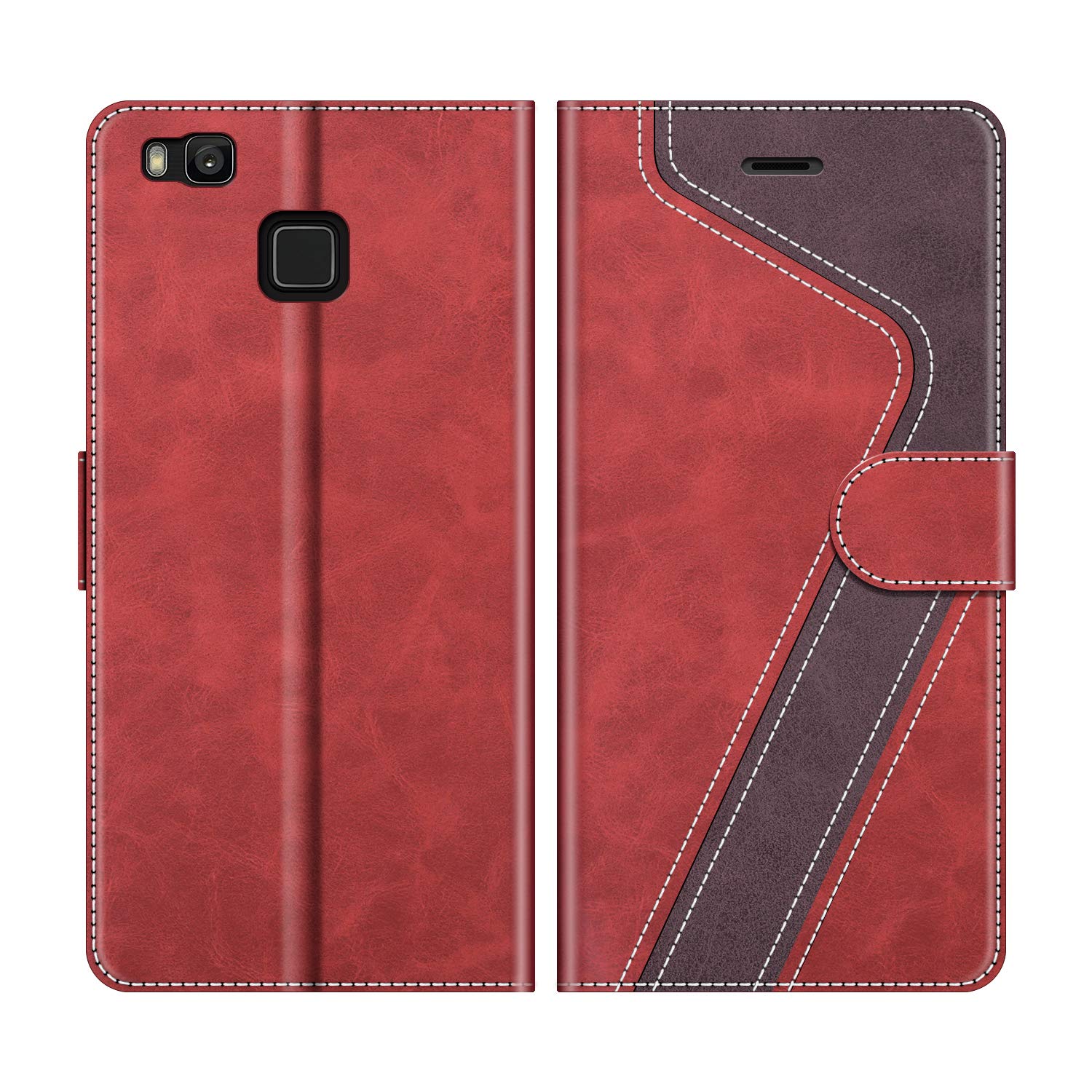 Custodia A Libro Per Huawei P Smart PRO - Pelle Con Chiusura Magnetica, Portacarte, Supporto Video - Foto 6