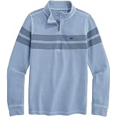 vineyard vines Boys' Coastline Garment Dyed Quarter Zip