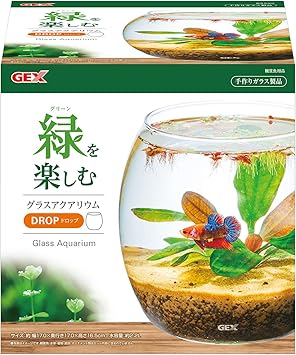 Amazon グラスアクアリウム ドロップ ジェックス 飼育セット 通販