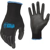 GORILLA GRIP Never-Slip Maximum-Grip All-Purpose Gloves, Nylon, Large