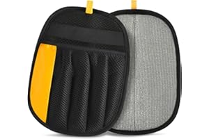 Jimtoiny Upgraded Pet Hair Removal Glove, Five-Finger Electrostatic Reusable & Quick-Clean Grooming Remover Gloves for Dogs & Cats, Gently Remove Fur from Furniture, Laundry, Carpet & Car Seats