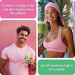 Caff Off Decaf Strawberry Matcha Green Tea Powder