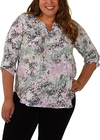 printed blouse