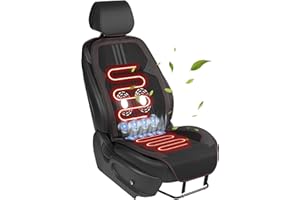 Paffenery Comfortable Seat Cover, Universal Seat Cushion for Winter, Sport Black