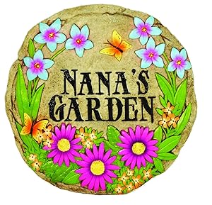Spoontiques 13366 Nana's Garden Stepping Stone, 1 EA