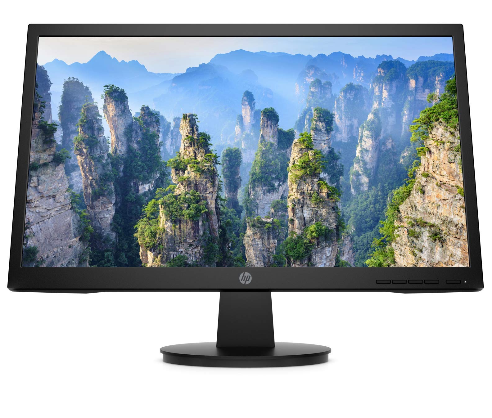 HP v22 Full HD Monitor (1920 x 1080) 21.5 Inch (1 VGA, 1 HDMI) - Black