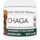 Host Defense Chaga Powder - Immune System Support Supplement - Chaga Mushroom Powder for Antioxidant Activity Support - Dietary Mushroom Supplement - 3.5 oz (66 Servings)*