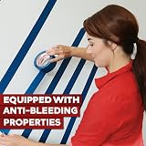 XFasten Professional Blue Painters Tape 2 Inch x 60 Yards 3-Pack Residue Free view 6