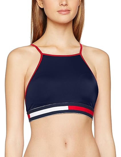 Tommy Hilfiger Damen BH Hanalei High-Nk Tape Top
