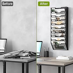 EasyPAG 10 Pocket Mesh Hanging Wall File