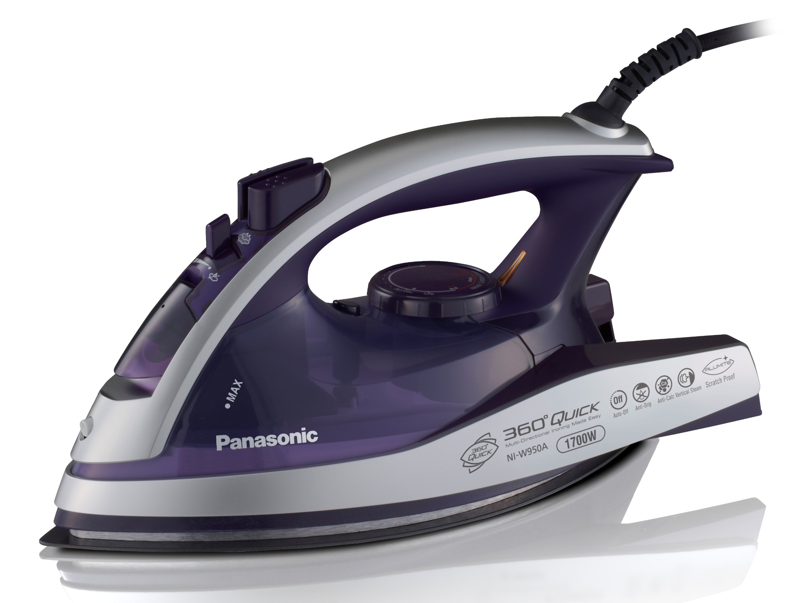 Panasonic Ni-W950A Multi-Directional Steam Iron W/Alumite Soleplate 23 81jfqWFGrsL