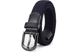 CHAOREN Braided Boys Belt, 1" Stretch Youth Baseball Belt, For Golf And Casual Wear