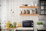 Sharp YC-MS01U-B Compact 20L 800W Microwave with 5 Power Levels Black view 5