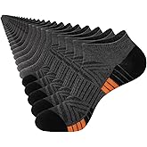 LITERRA 30 Pairs Mens No Show Socks -Lightweight Thin Low Cut Ankle Socks Size 8-12 Bulk Pack