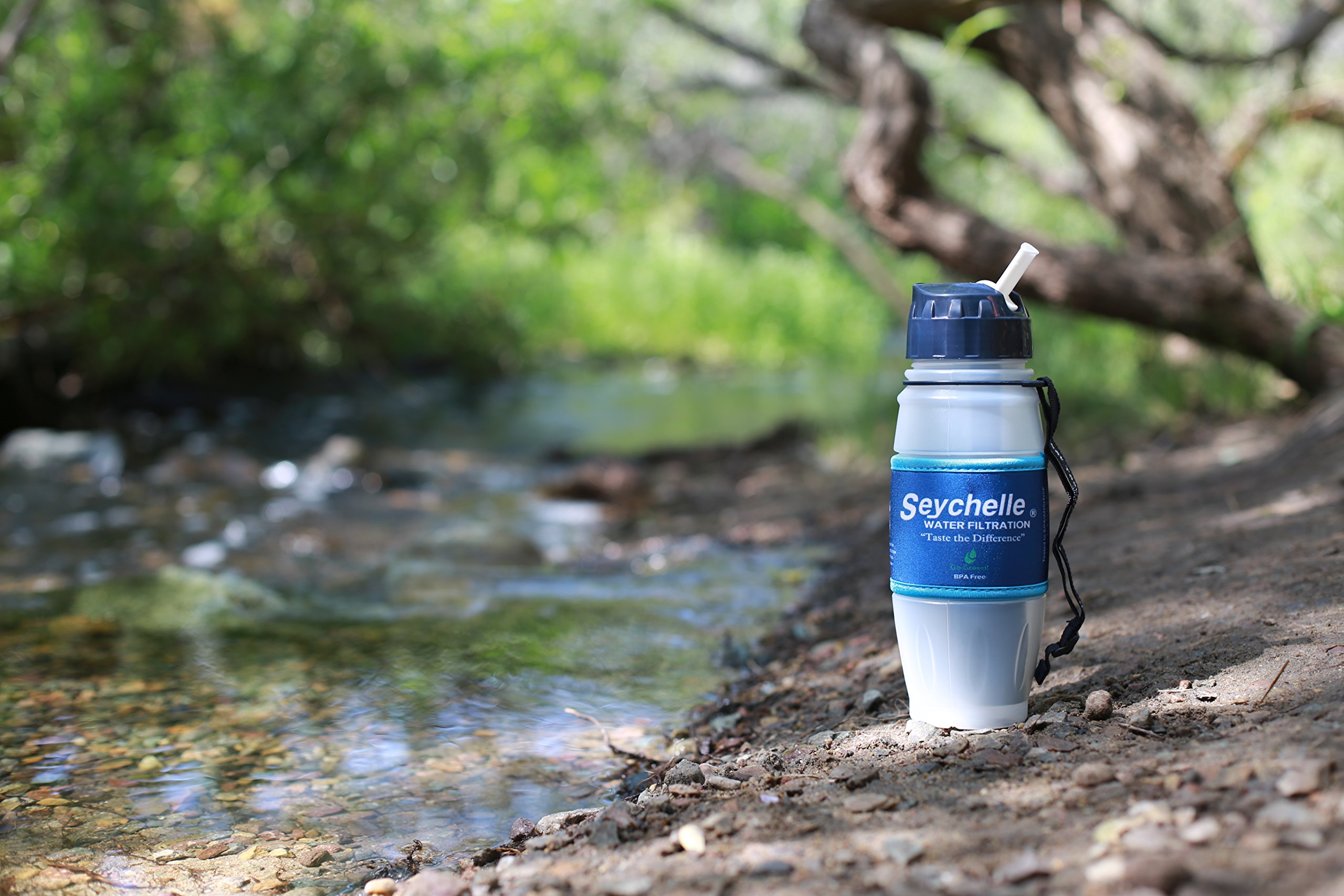 Seychelle Extreme Water Filter Bottle Removes Cryptosporidium