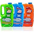 JOYIN 3 Packs 32 oz Bubble Concentrated Solution (up to 7.5 Gallon), Refill Solution for Bubble Machine, Wand, Blaster, Blower