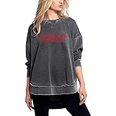 chicka-d NCAA womens Pullover Campus Sweatshirt