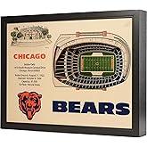 YouTheFan NFL 25-Layer StadiumView Wall Art