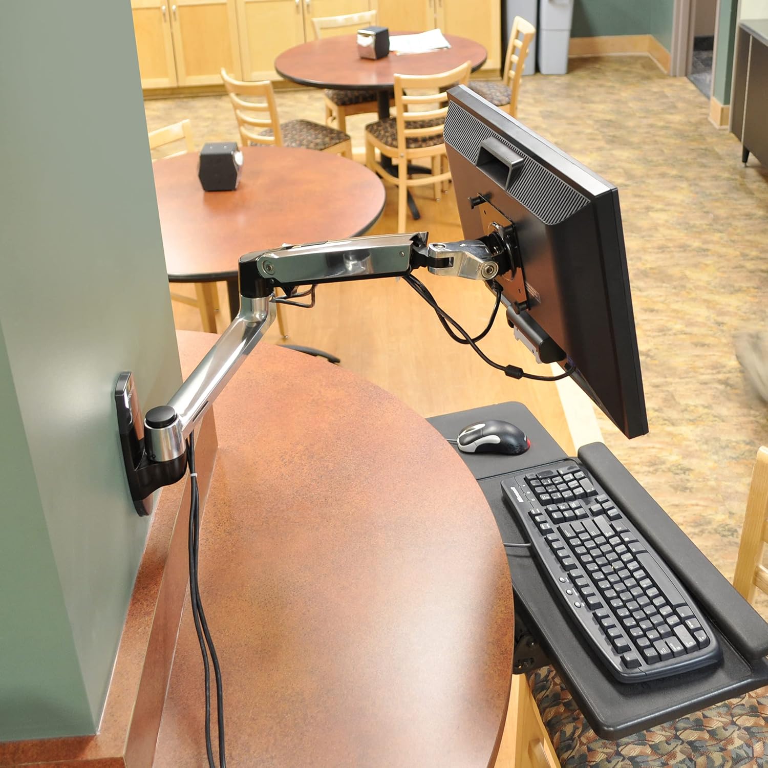 Lx Monitor Arm Wandhalterung Mit Patentierter Amazon De Computer Zubehor Lx Monitor Arm Wandhalterung Mit Patentierter Amazon De Computer Zubehor