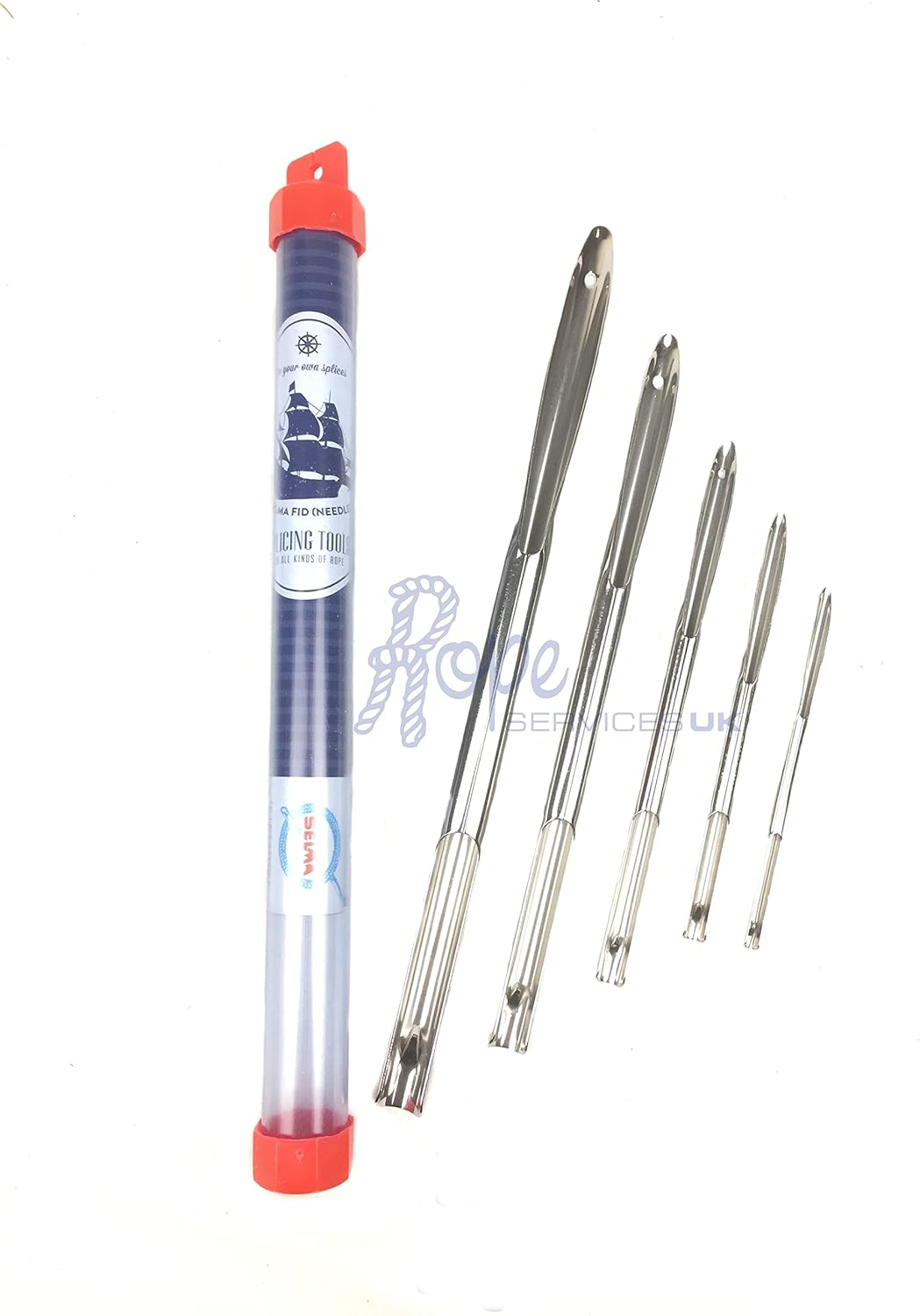 Selma Set of 5 Rope Splicing Fids Tools Needle Fid (3.5mm to 14mm Ropes