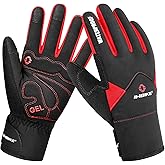 INBIKE Winter Cycling Gloves for Men Women Cold Weather Thermal Windproof Gel Bike Gloves Touch Screen