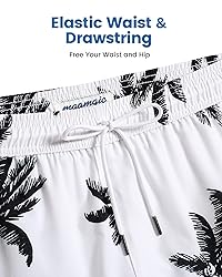 maamgic Swim Trunks Men 2 in 1 Mens Bathing Suit 7