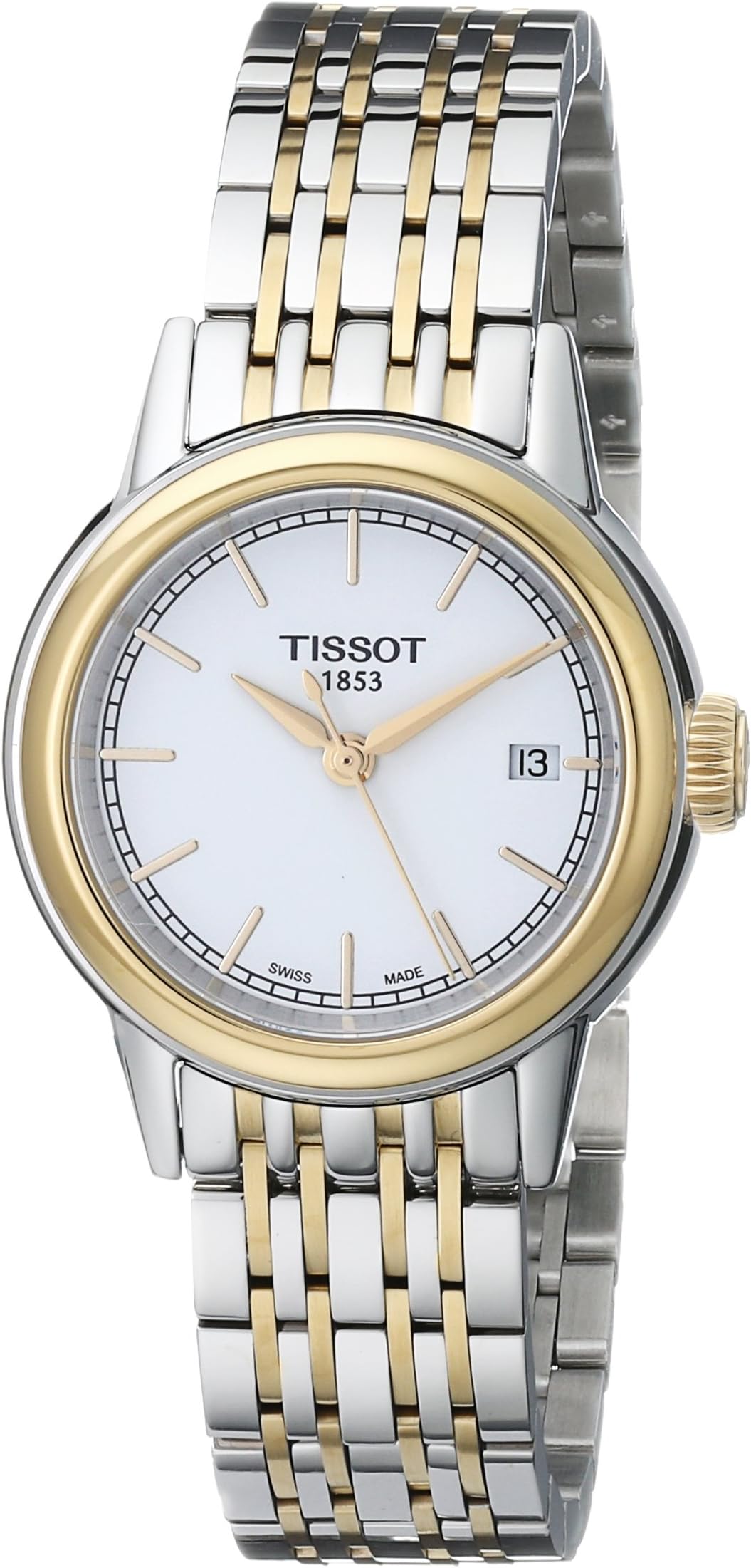 Tissot Analogue White Dial Women's Watch - T0852102201100