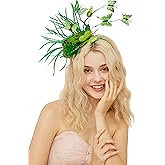 Gionforsy Butterfly Fascinator Headband Monarch Butterfly Headband Crown Tea Party Halloween Costume Headpiece