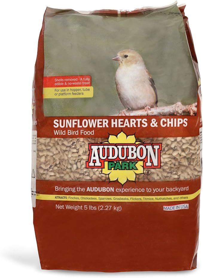 Audubon Park 12224 Sunflower Hearts & Chips Wild Bird Food