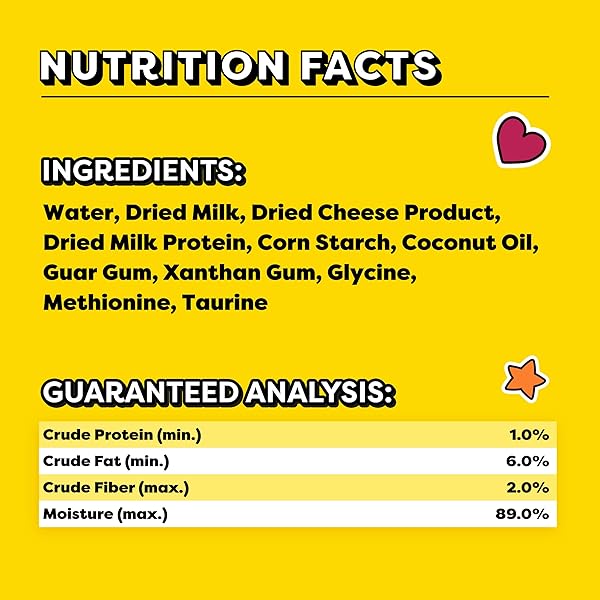 TEMPTATIONS CREAMY PUREE WITH CHEESE LICKABLE, SQUEEZABLE CAT TREATS, 0.42 OZ POUCHES, 16 COUNT